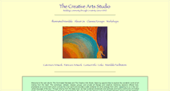 Desktop Screenshot of creativeartstudio.com