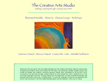 Tablet Screenshot of creativeartstudio.com